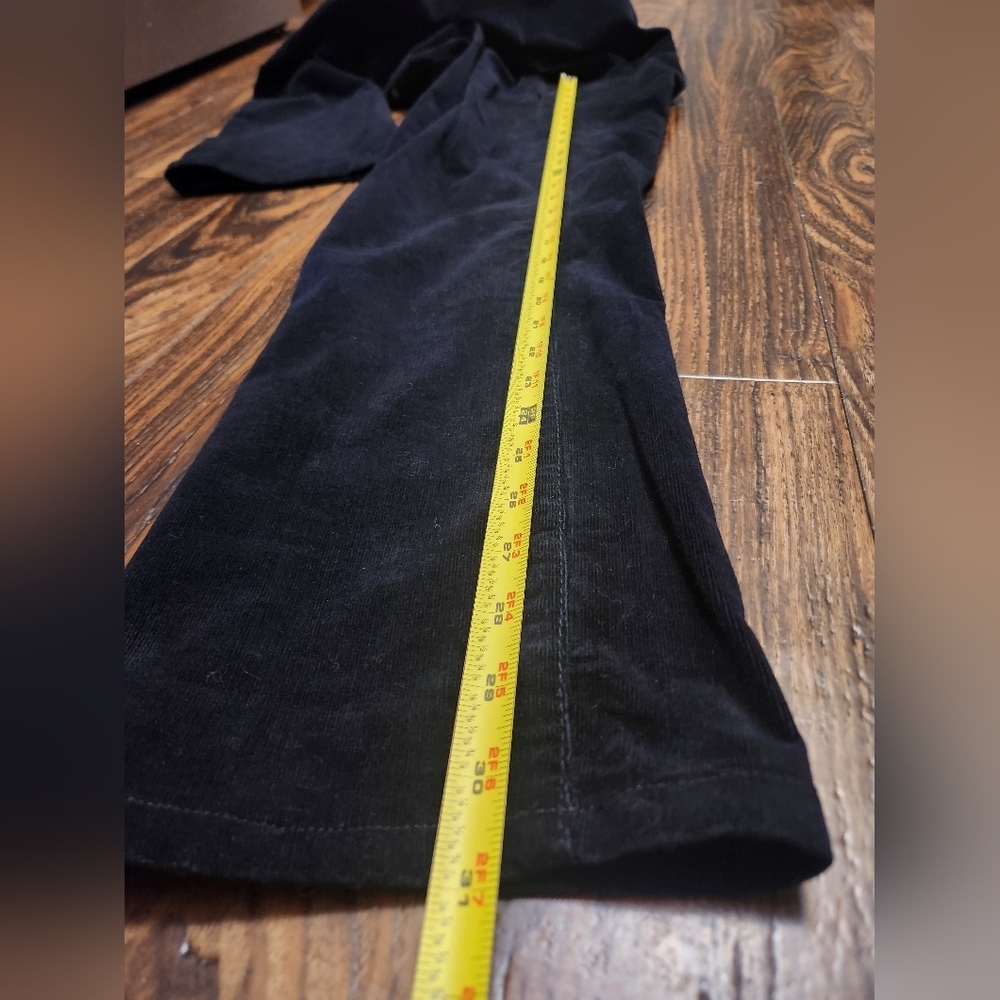 Kut from the Kloth Black Catherine Boyfriend Corduroy Pants SZ 14 - Picture 8 of 10